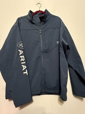 Ariat Men's Dark Navy Full-Zip Lightweight Jacket